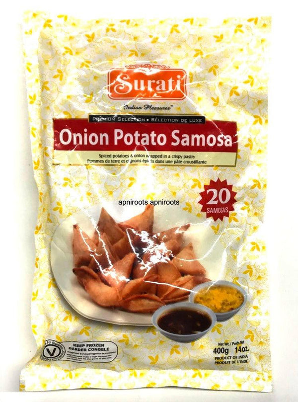 SURATI ONION POTATO SMOSA-20PC - apniroots Grocery