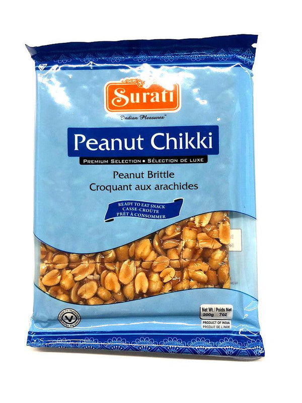SURATI PEANUT CHIKKI-200GM - apniroots Grocery