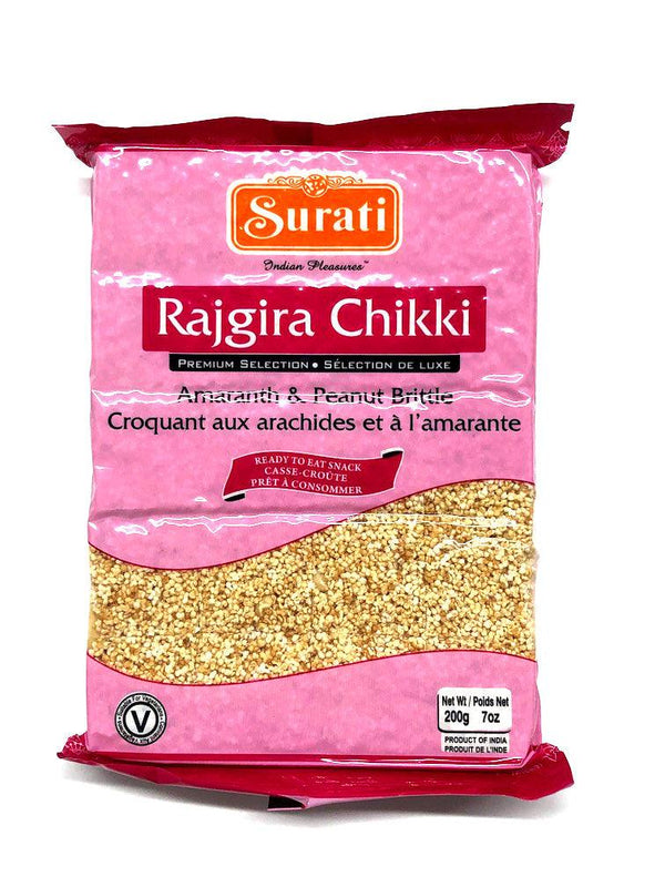 SURATI RAJGIRA CHIKKI-200GM - apniroots Grocery