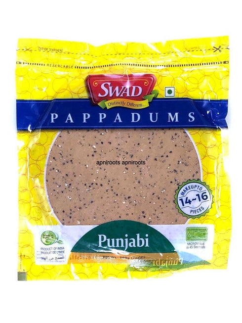 SWAD PUNJABI PPAPPADUMS PAPAD - apniroots Grocery