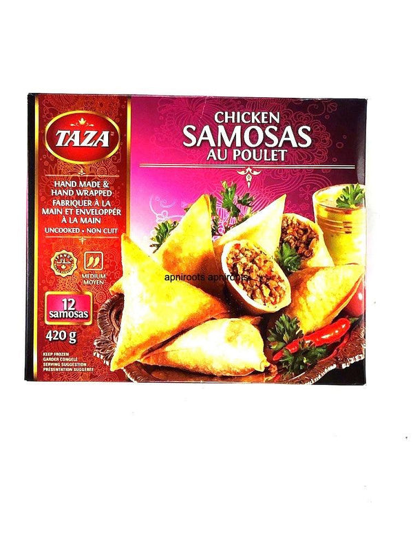 TAZA CHICKEN SAMOSA - apniroots Grocery