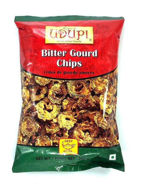 UDUPI BITTER GOURD CHPS 200GM - apniroots Grocery