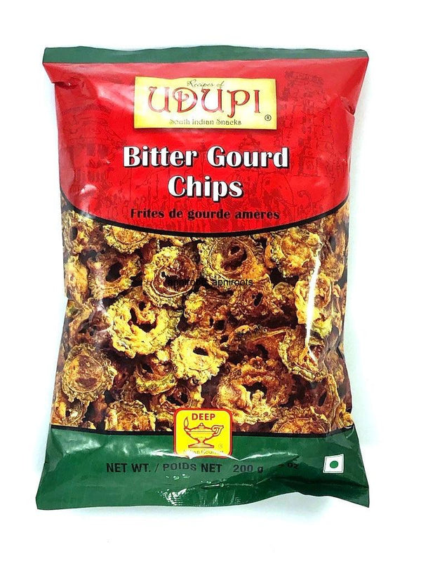 UDUPI BITTER GOURD CHPS 200GM - apniroots Grocery