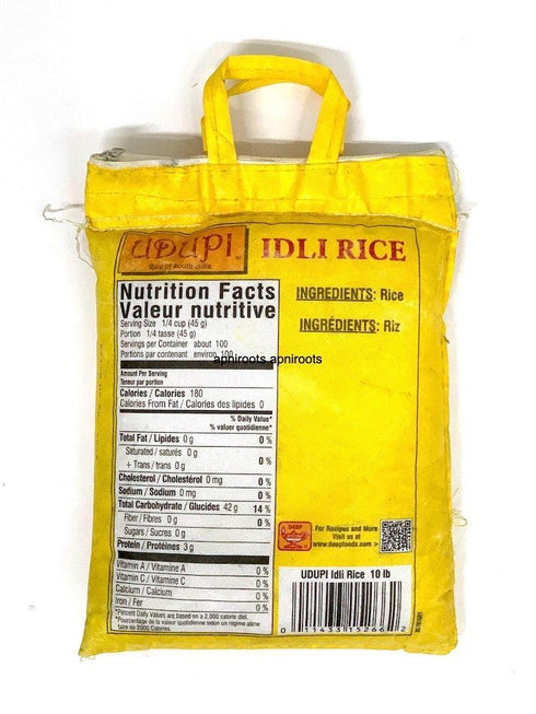 UDUPI IDLI RICE 10 LBS (you will receive Deep brand as Udupi is now Deep) - apniroots Grocery
