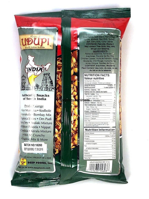 UDUPI MADRAS MIX 340G - apniroots Grocery