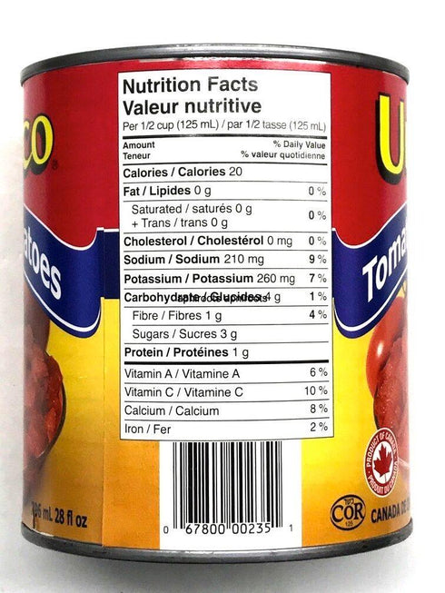 UNICO DICED TOMATOES 796ML28OZ - apniroots Grocery