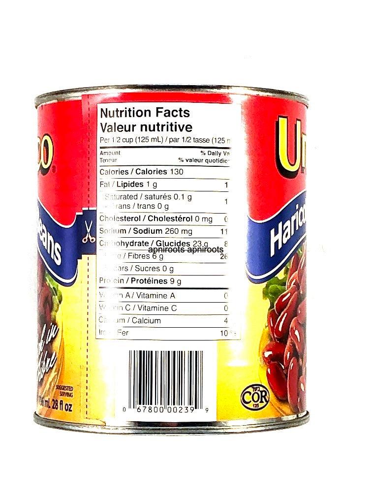 UNICO RED KIDNEY BEANS 796ML by at apniroots Indian Grocery Store