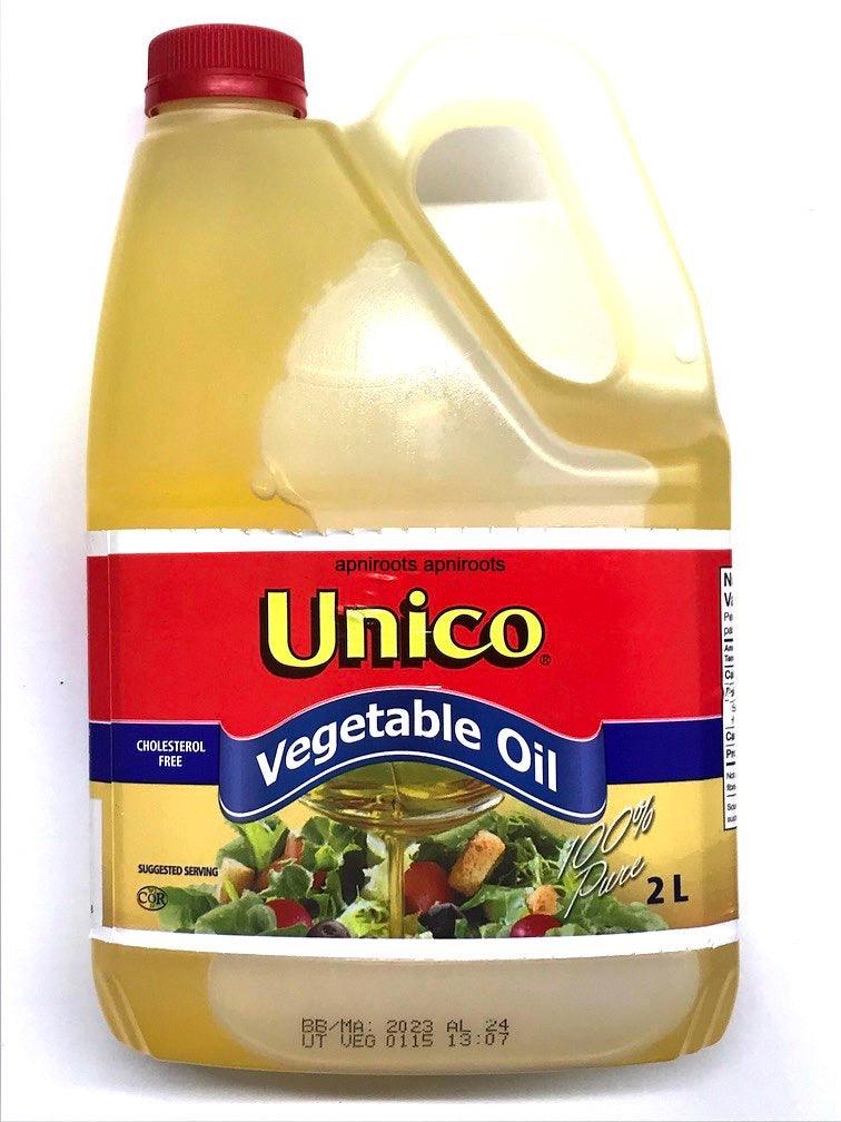 UNICO VEGETABLE OIL 2 LITRE by at apniroots Indian Grocery Store Online