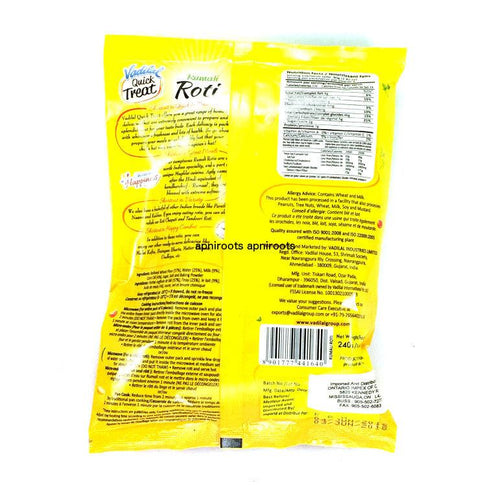 Vadilal - Rumali Roti - 240gm 6 - apniroots Grocery