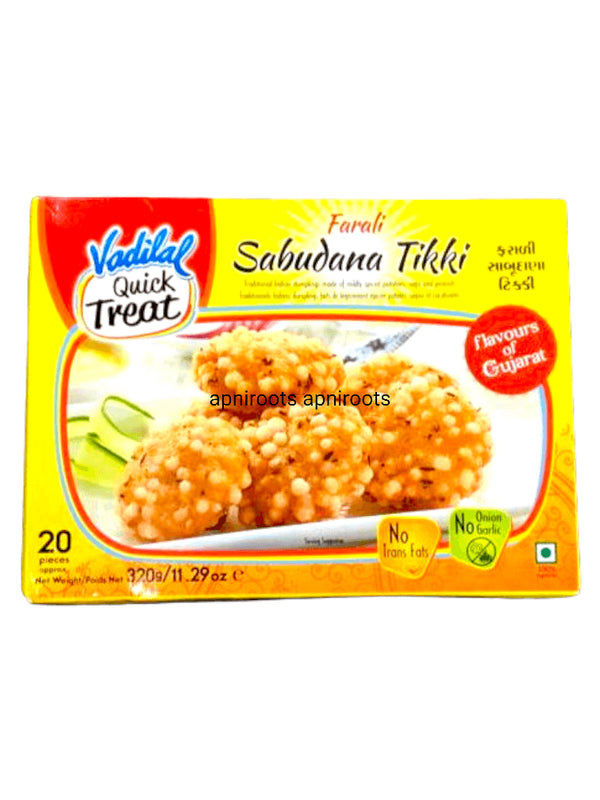 VADILAL SABUDANA TIKKI - apniroots Grocery