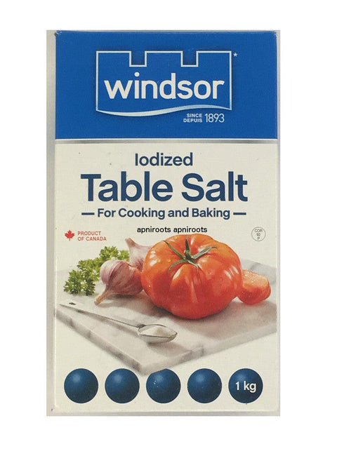 Windsor - Iodized Table Salt - 1kg - apniroots Grocery