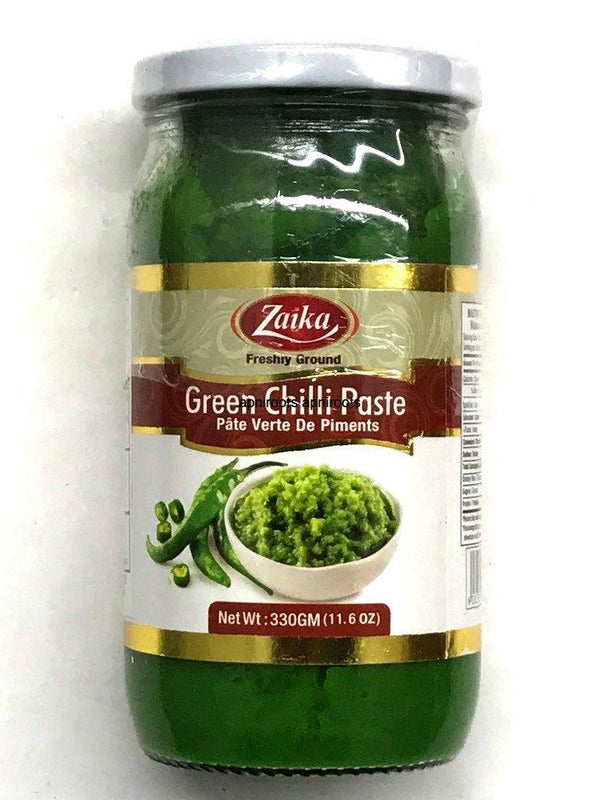 ZAIKA GREEN CHILLI PASTE 330GM - apniroots Grocery