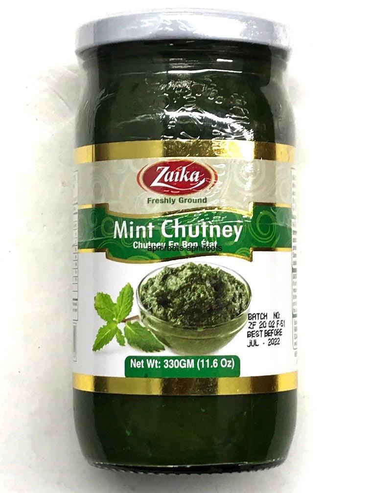 ZAIKA MINT CHUTNEY 330GM by at apniroots Indian Grocery Store Online apniroots Grocery