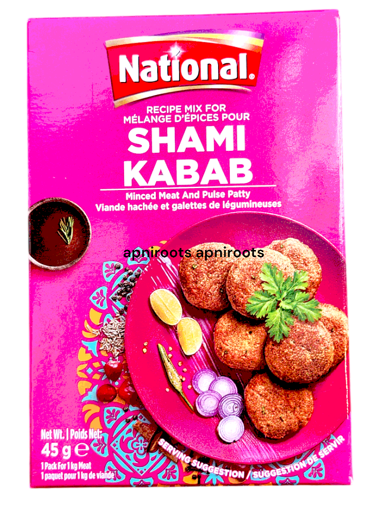 NATIONAL - SHAMI KABAB - 45GM by at apniroots Indian Grocery Store ...