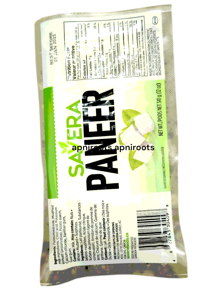 SAVERA PANEER 341 GM by at apniroots Indian Grocery Store Online ...