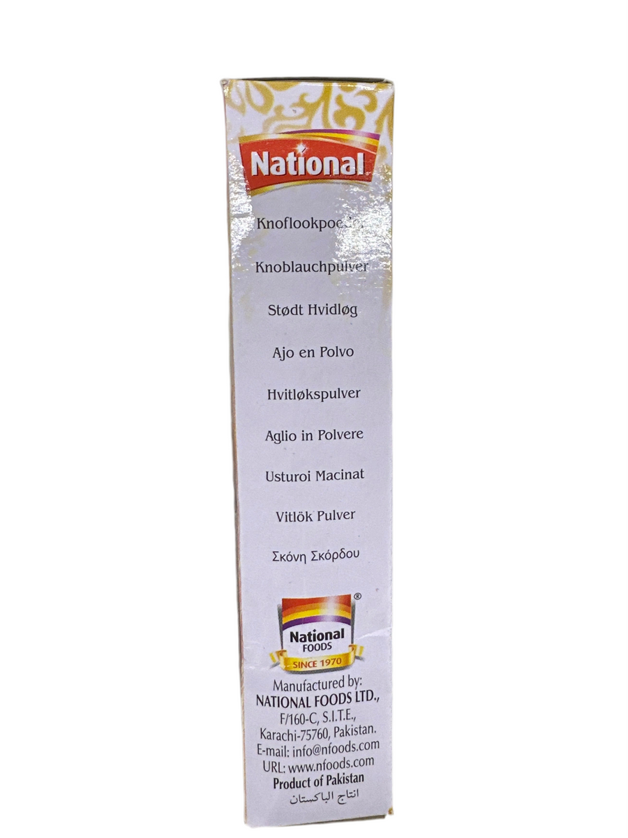 NATIONAL-GARLIC POWDER-100Gm by at apniroots Indian Grocery Store ...