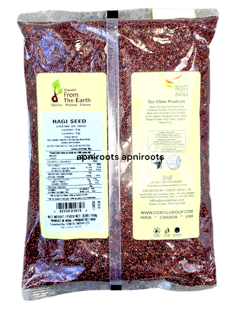 RAGI - SEEDS - 2LB by at apniroots Indian Grocery Store Online ...