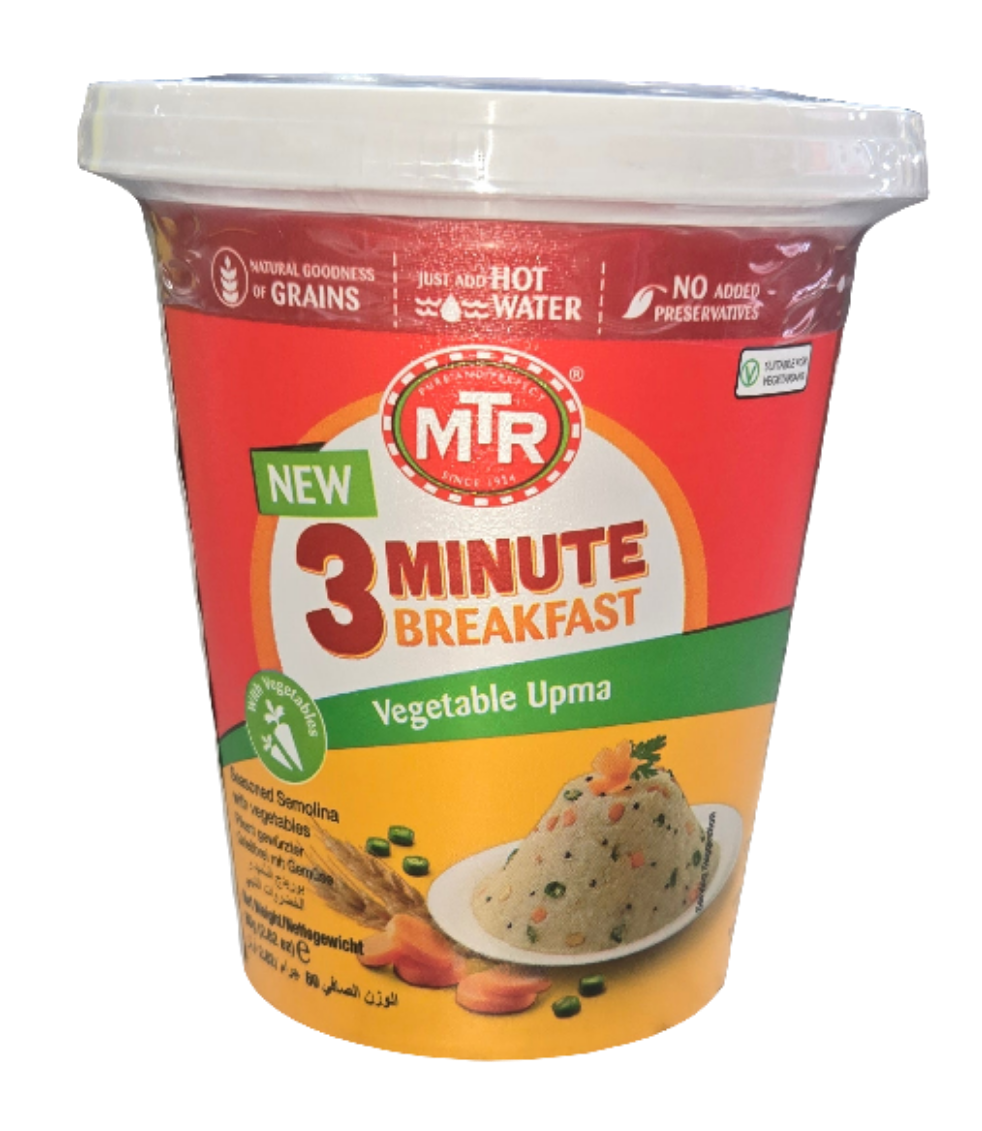 MTR - VEGETABLE UPMA CUPS - 80GM by at apniroots Indian Grocery Store ...