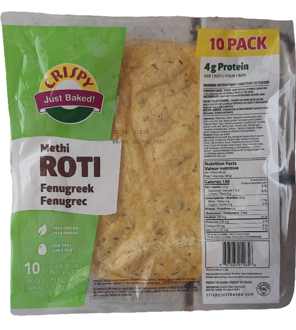 CRISPY - METHI ROTI - 500GM by at apniroots Indian Grocery Store Online ...