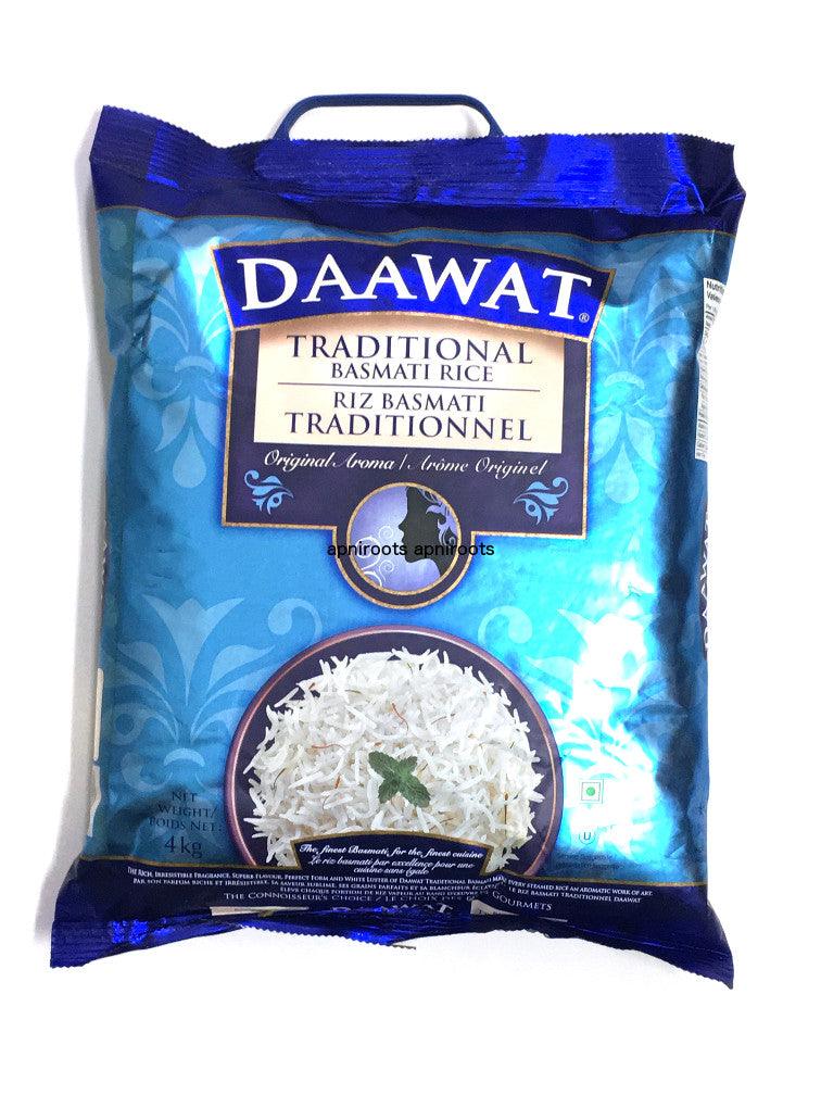 Daawat - Basmati Rice - 4kg by at apniroots Indian Grocery Store Online ...