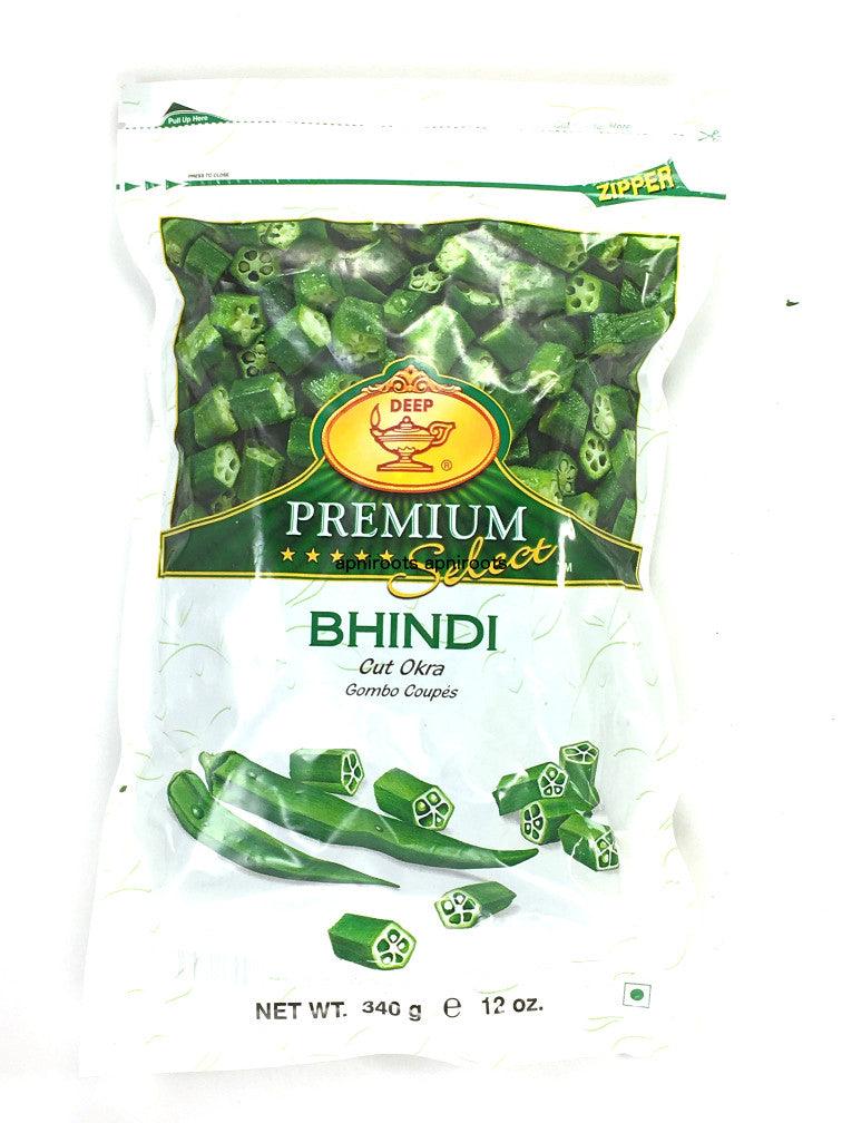 Deep - Bhindi - CUT OKRA-340 gm by at apniroots Indian Grocery Store ...