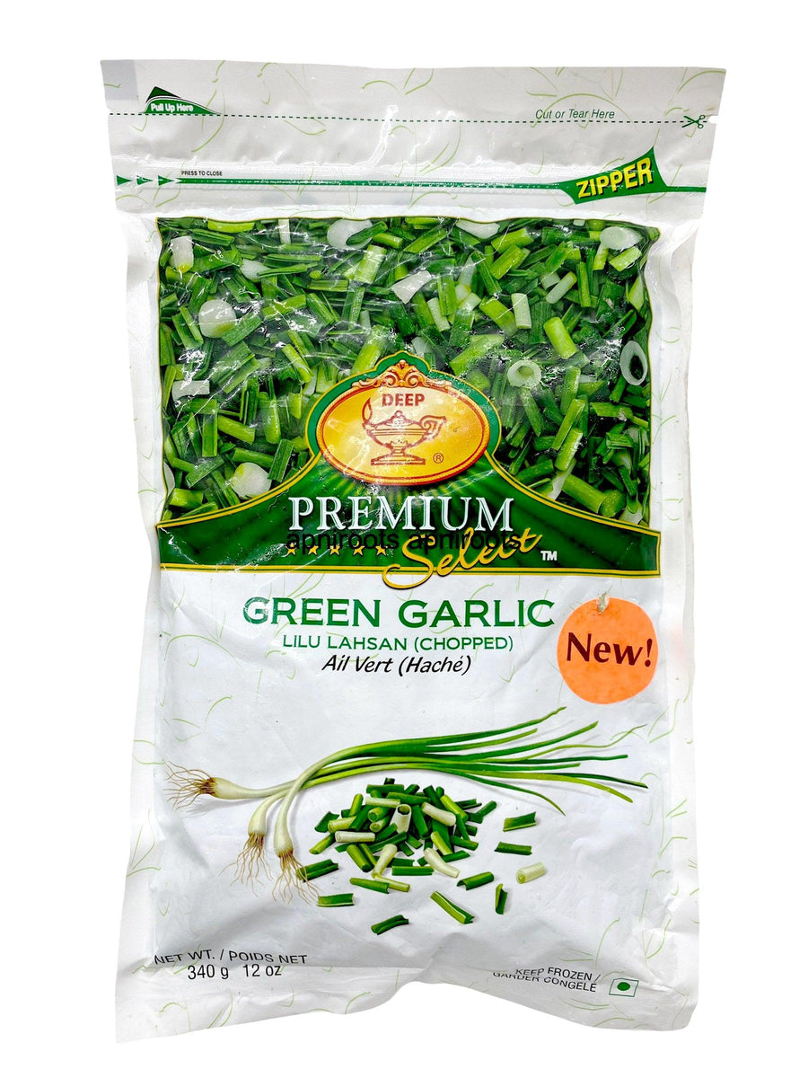 DEEP - GREEN GARLIC - 340GM by at apniroots Indian Grocery Store Online ...