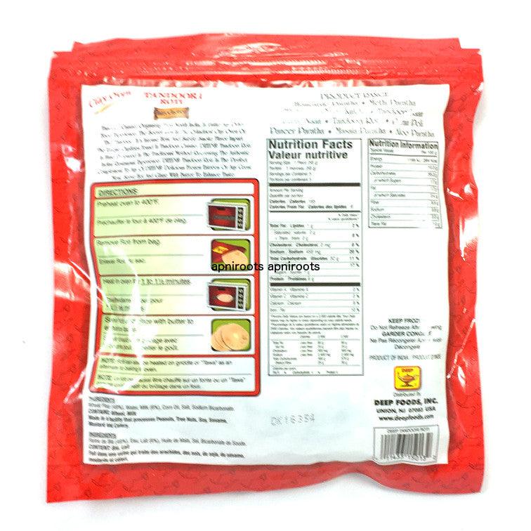 DEEP - TANDOORI ROTI - 290GM 5 by at apniroots Indian Grocery Store ...