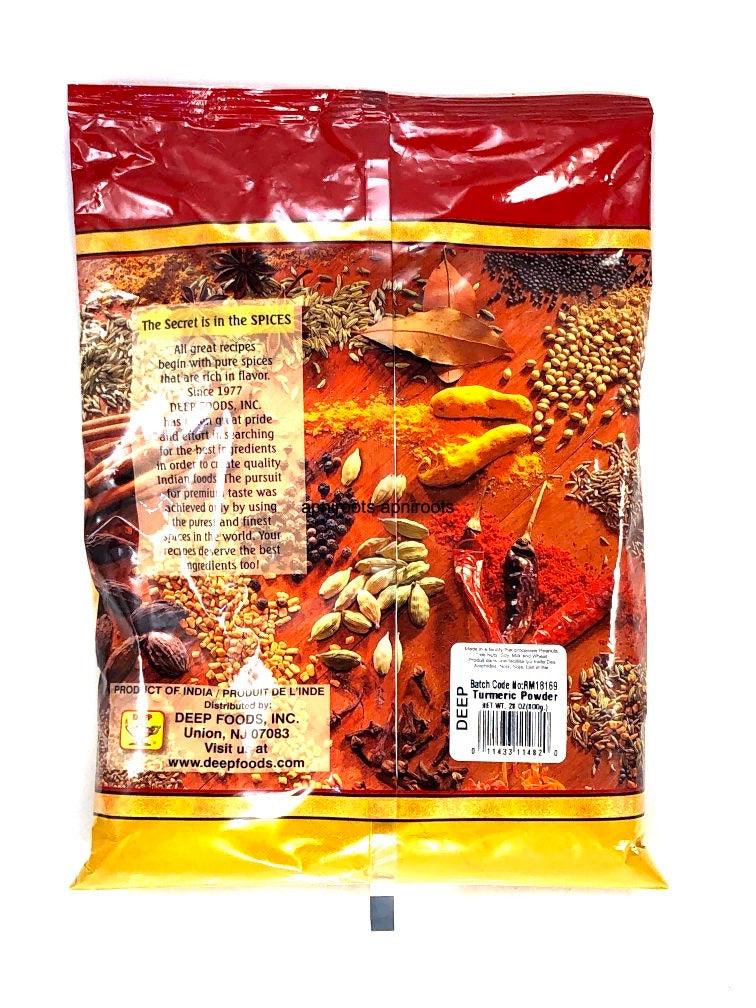 Tumeric Powder Ingredients DEEP - TUMERIC POWDER - 800GM by at apniroots Indian Grocery Store ...