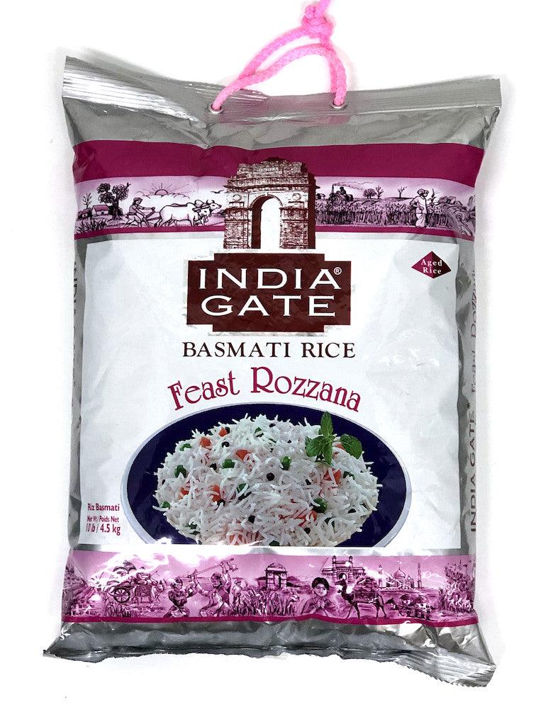 Pink Basmati Rice India Gate Basmati Rice Feast Rozzana- 10lb by at apniroots Indian ...