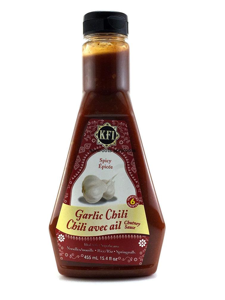 Kfi Garlic Chili Spicy Chutney Sauce 455ml by at apniroots Indian