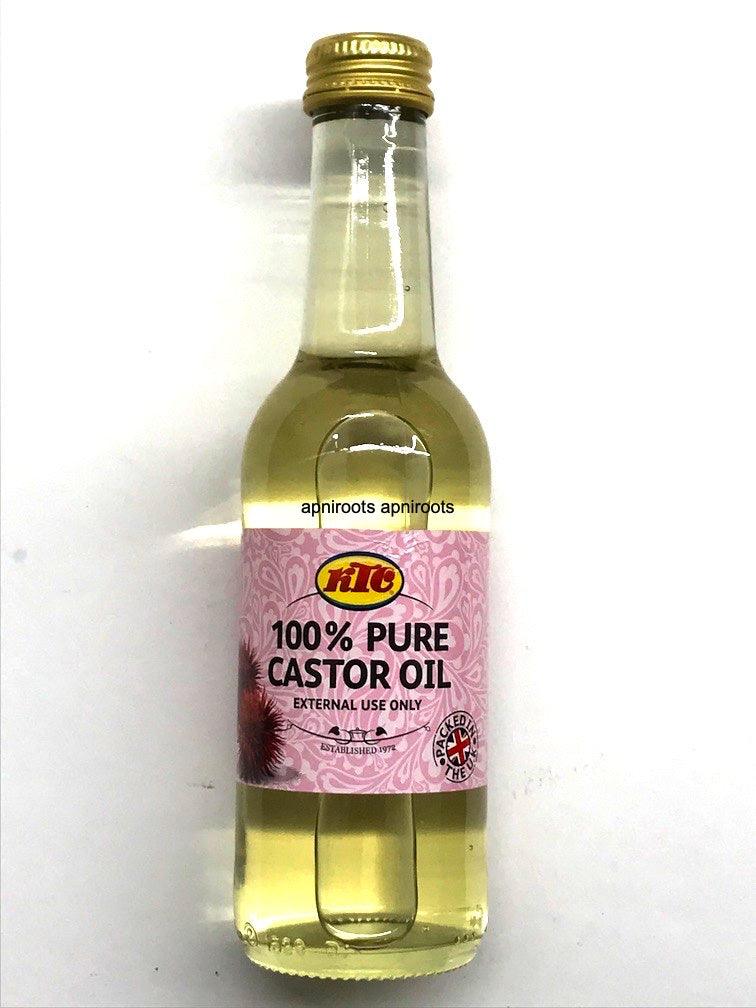 KTC PURE CASTOR OIL-250ML by at apniroots Indian Grocery Store Online ...