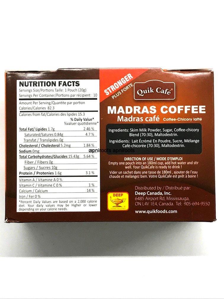 QUICK TEA MADRAS COFFEE 10 P by at apniroots Indian Grocery Store ...