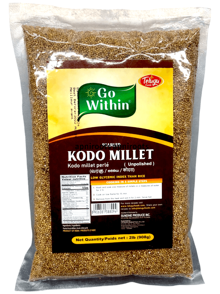 TELUGU KODO MILLET 2LB by at apniroots Indian Grocery Store Online